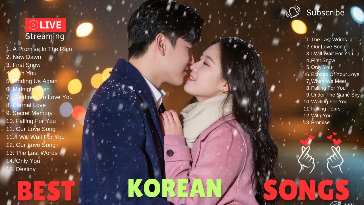 New 🇰🇷 Korean Drama OST Love Ballads 🌙 Calm K-Drama Love Songs for Sleep, Relax and Study Playlist 