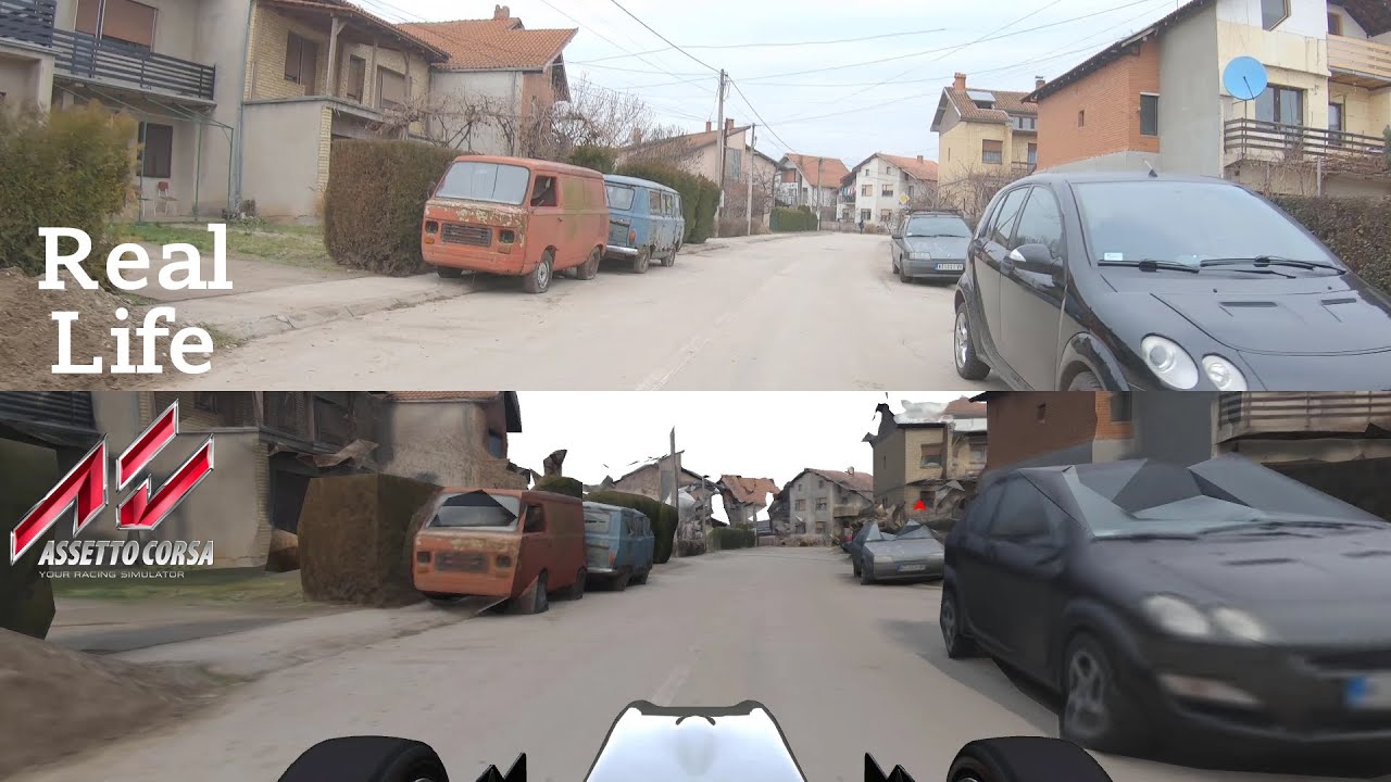 Assetto Corsa - Photogrammetry track modding experiment