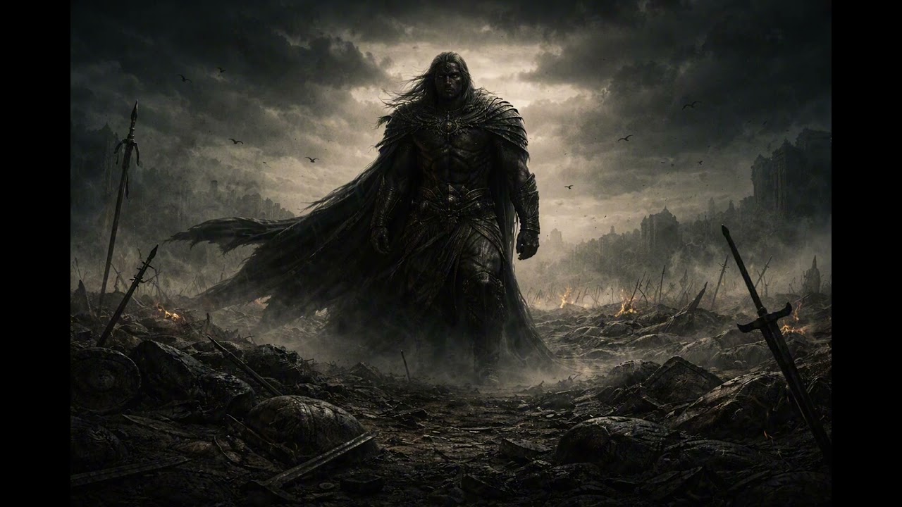 I AM THE FIELD – Dark Cinematic War Aftermath Song | Epic Drums, Male Voice, Silence After Battle