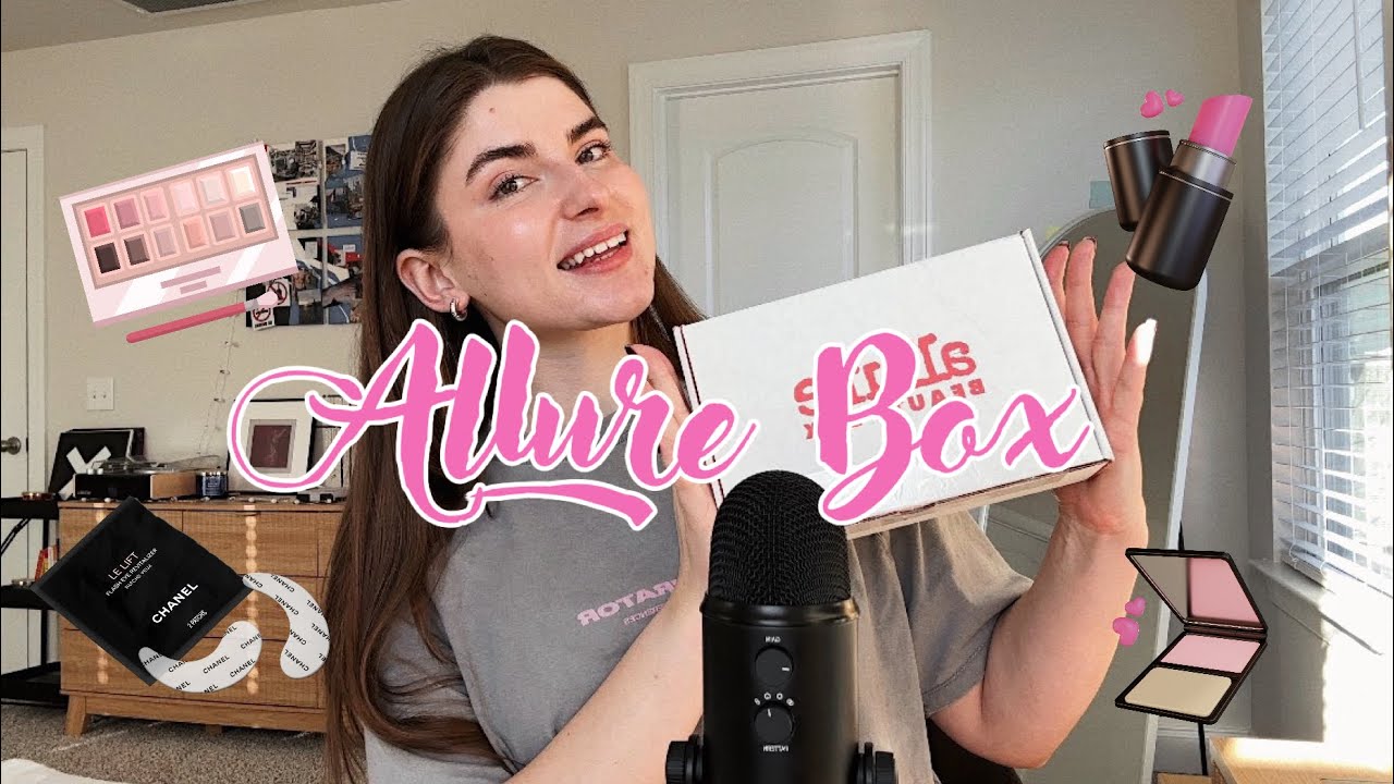 АСМР українською | Allure Beauty Box ✨ розпаковка #3