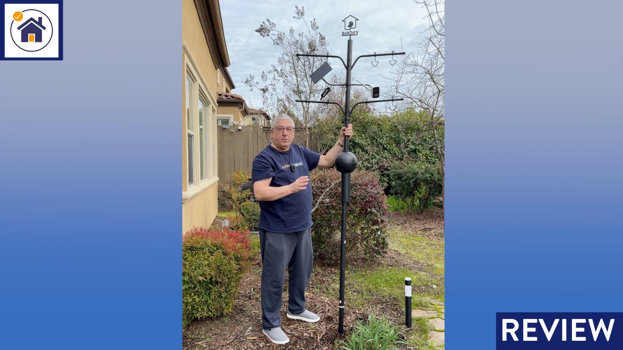Birdfy Smart Bird Feeder Pole with Camera | Unboxing, Setup & First Impressions Squirrels Beware