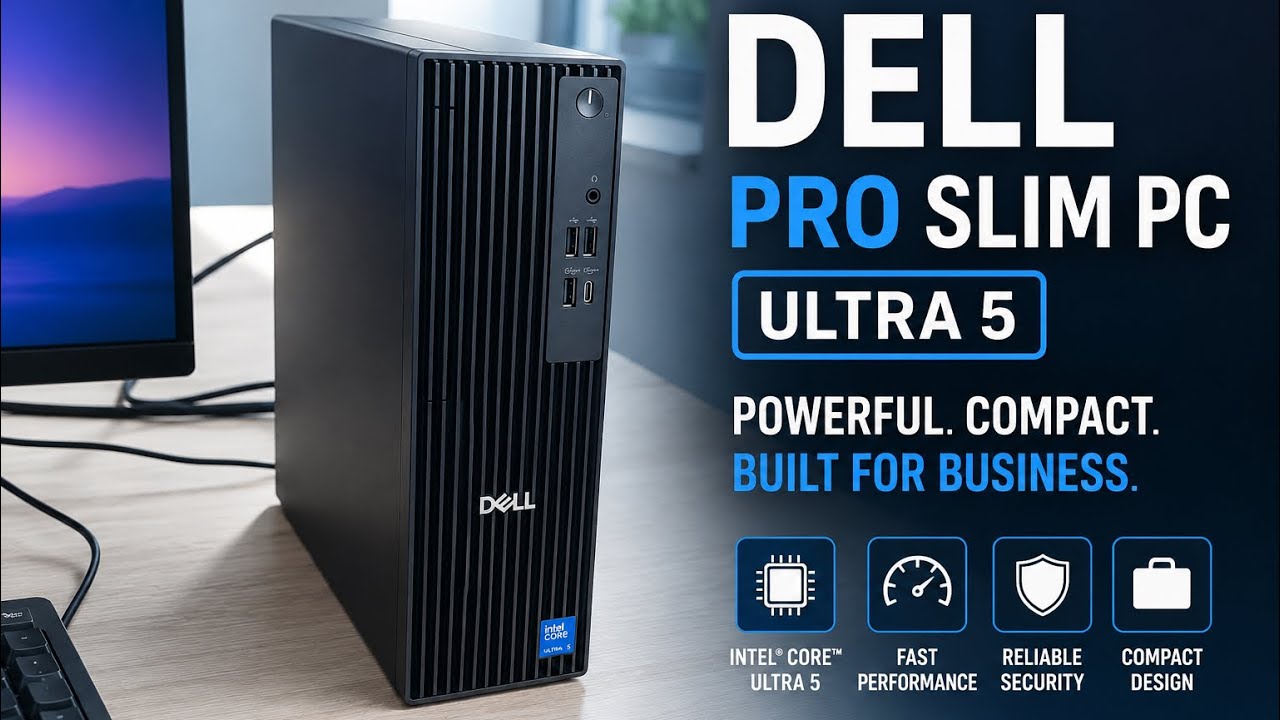 Dell Pro Slim mini PC workstation - QCS1250