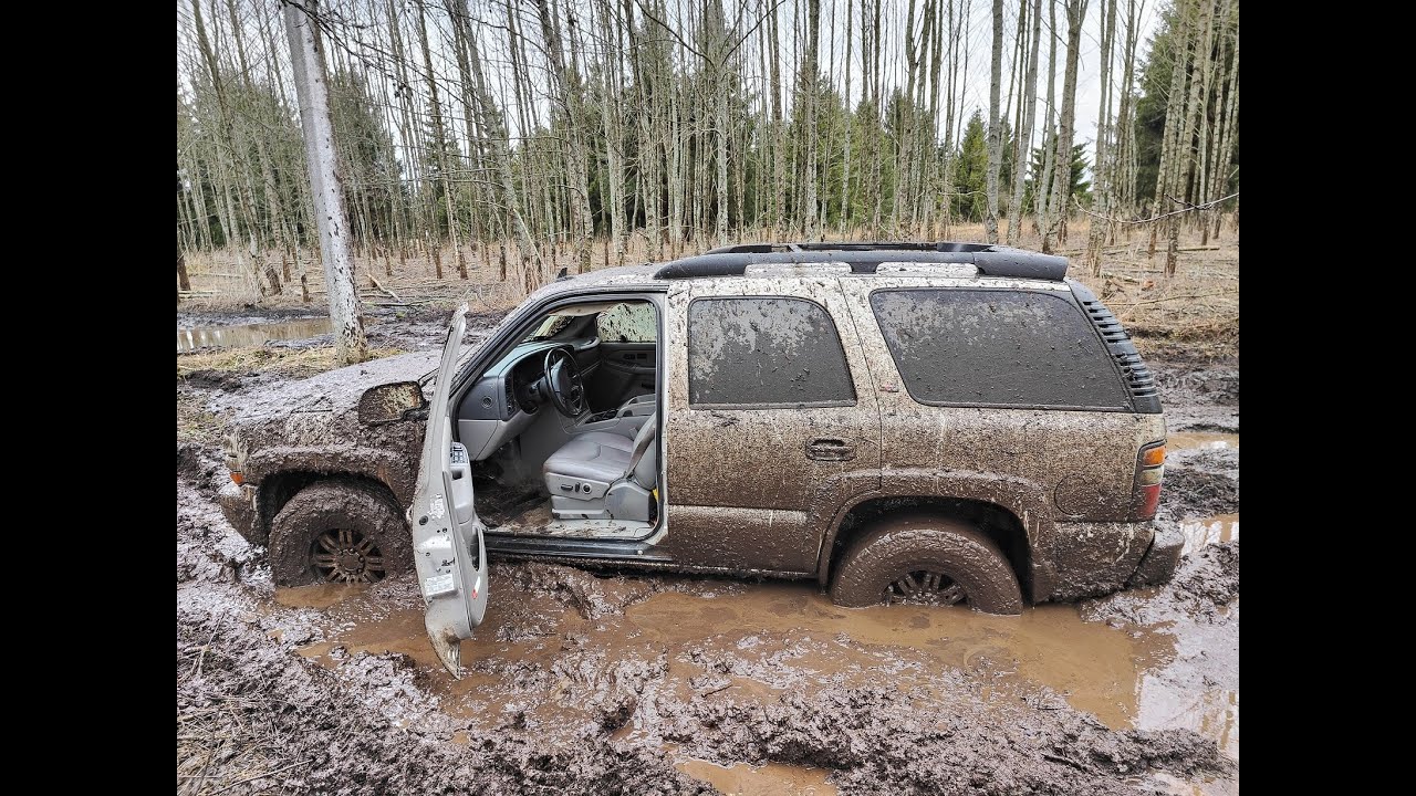 Vėl neįveikėm Rūdninkų trailo. Įklimpo 4 iš 5. TLC pickup, Audi C4, Touareg, Tahoe, Grand Cherokee