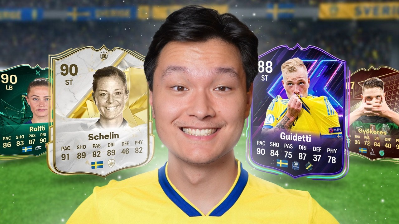 15-0 med det B&Auml;STA Svenska FC25 Laget🇸🇪?