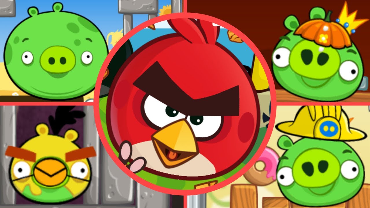 Angry Birds The Pig’s Revenge (Versão 1.7.0) - All Bosses (Luta dos Bosses)