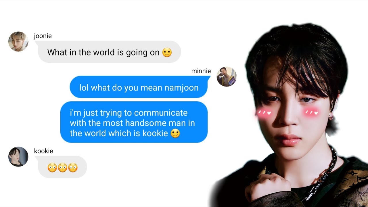 BTS Texts (ft. Jikook) – the one who’s perpetrating