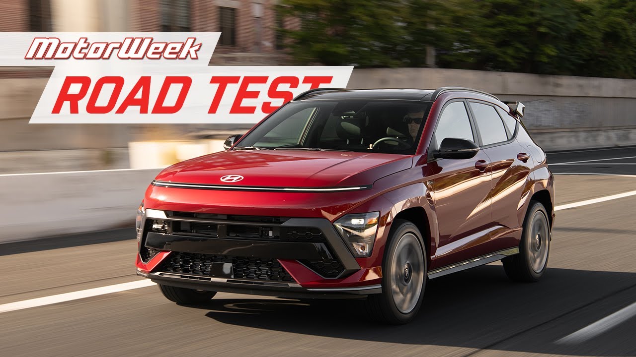 Хендай Кона 2024 года | Дорожный тест MotorWeek