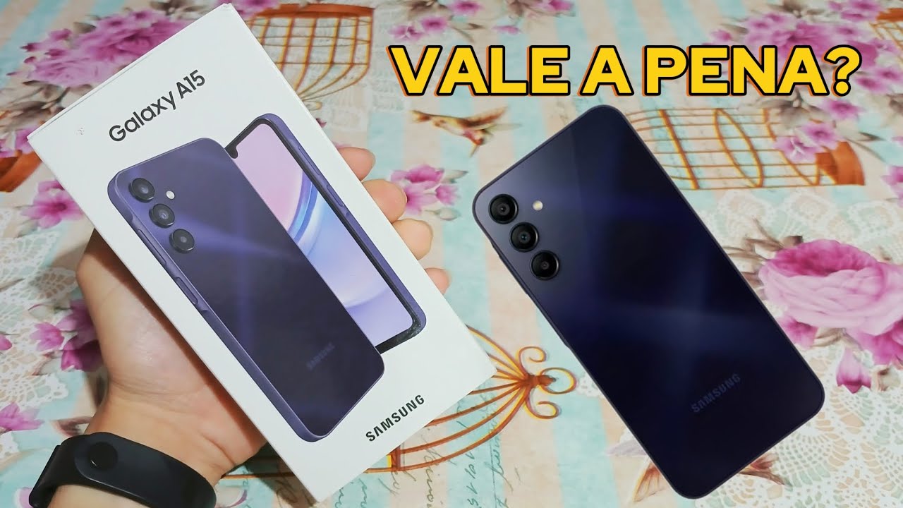 SAMSUNG GALAXY A15 256GB é Bom? REVIEW COMPLETO COMO USAR 