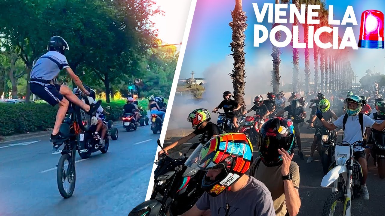 LA QUEDADA DE MOTOS M&Aacute;S ILEGAL DE ESPA&Ntilde;A!!!