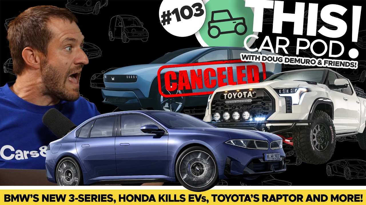 New BMW 3-Series Revealed! Honda Quits EVs, a Toyota 
