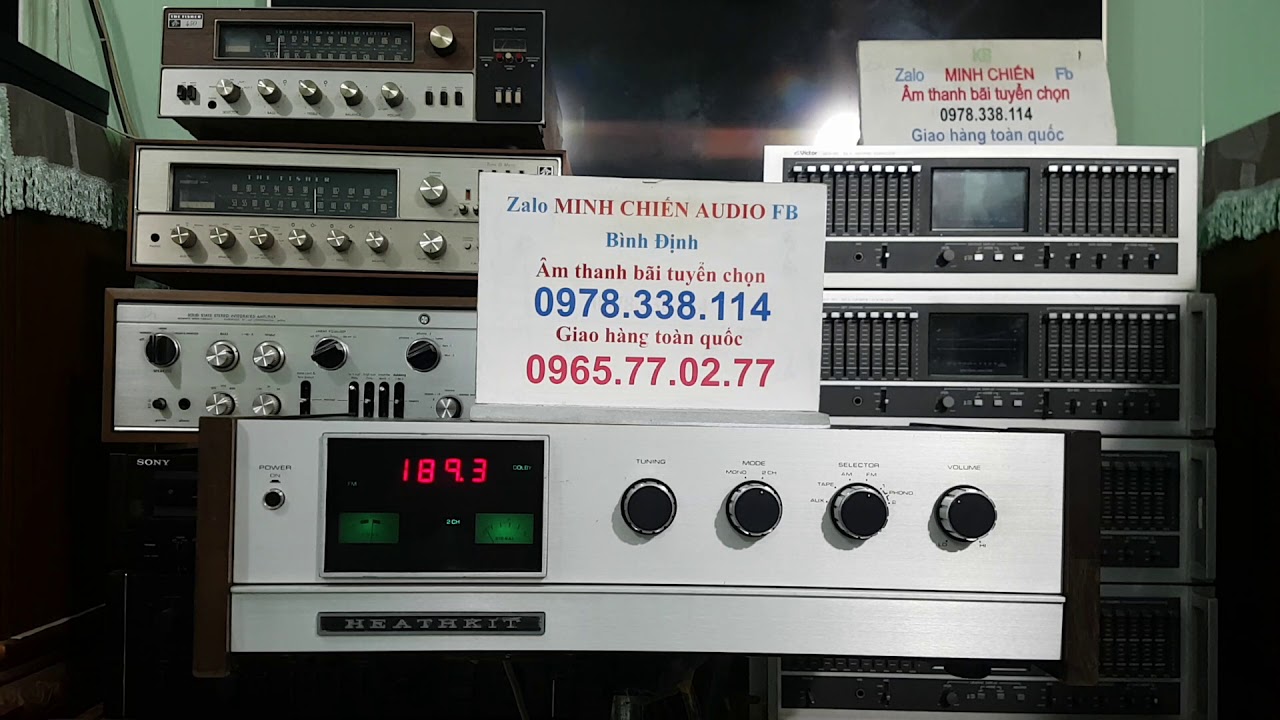 10/9 VỀ ĐC H&Agrave;NG ĐỘC HEATHKIT AR-1515 MỸ N&Ograve;I.  TIẾNG QU&Aacute; MỘC MẠC GI&Aacute; 14TR500$