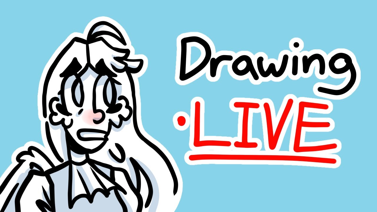 Drawing While Sick Live!