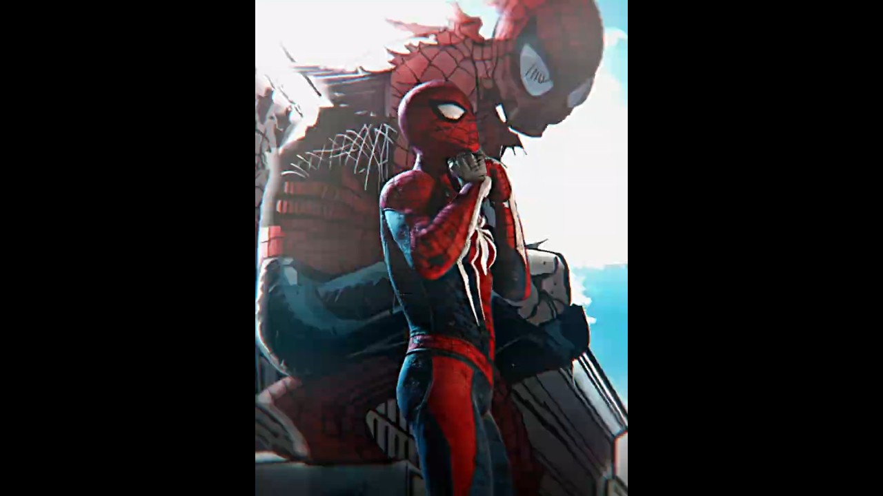 Two goats in one game | Spiderman edit |  LOS VOLTAGE (Slowed)