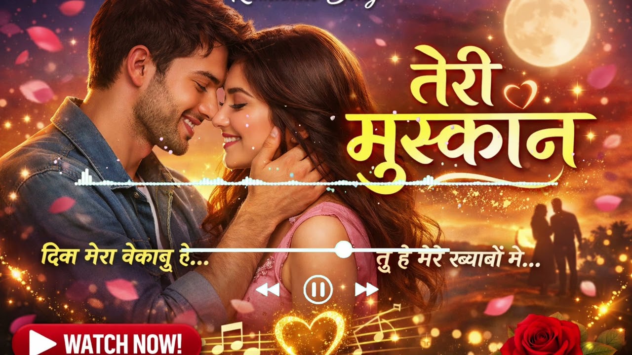 Teri Muskan ❤️ | New Hindi Romantic Song 2026 | Dil Mera Bekabu Hai | Love Song