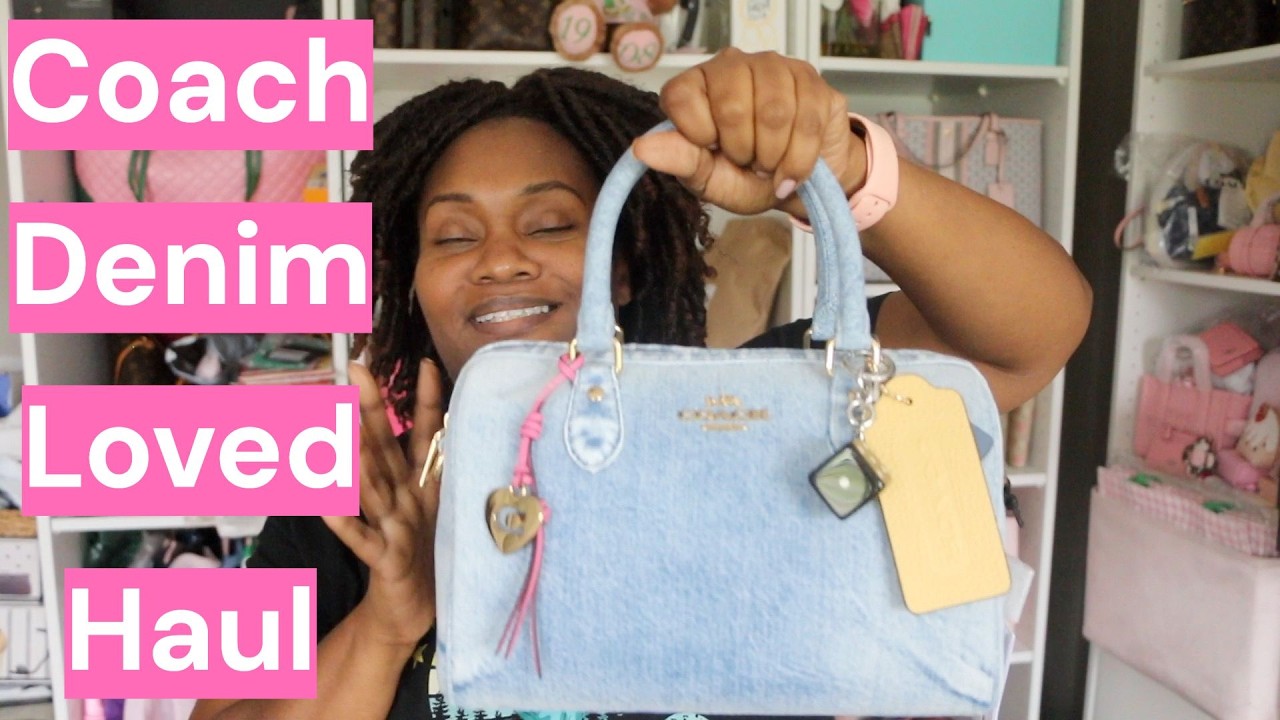 Coach Denim Loved Haul: I Finally Secured All My Bags!