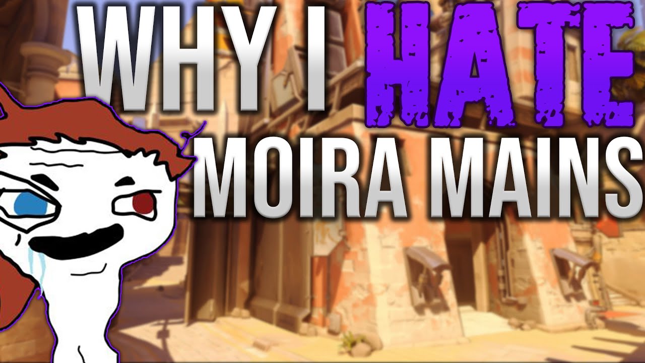 ROASTING TRIGGERED MOIRA PLAYER IN OVERWATCH (THIS IS WHY EVERYONE HATES HEALER MAINS)