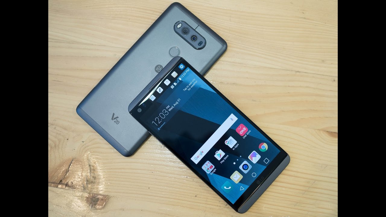 الهاتف LG V20 تحت الأختبار!