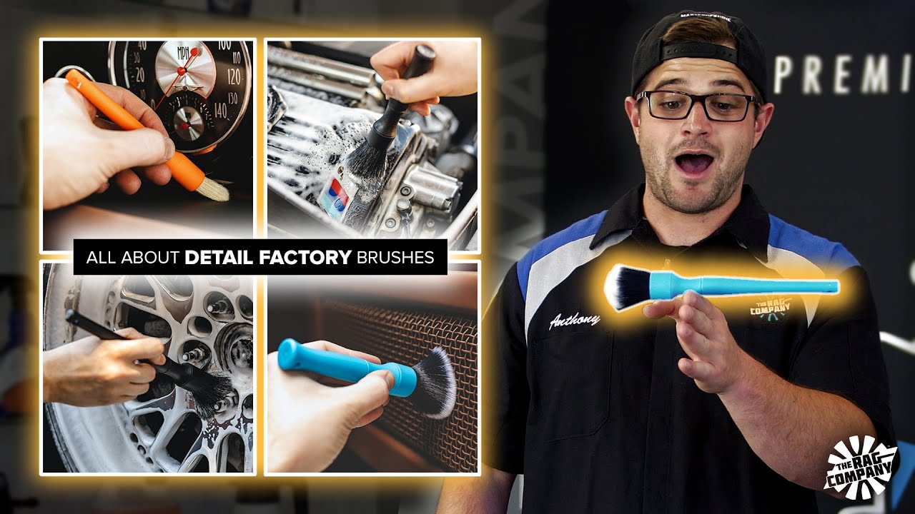 Are THESE The Ultimate Auto Detail Brushes? | All About Detail Factory Brushes
