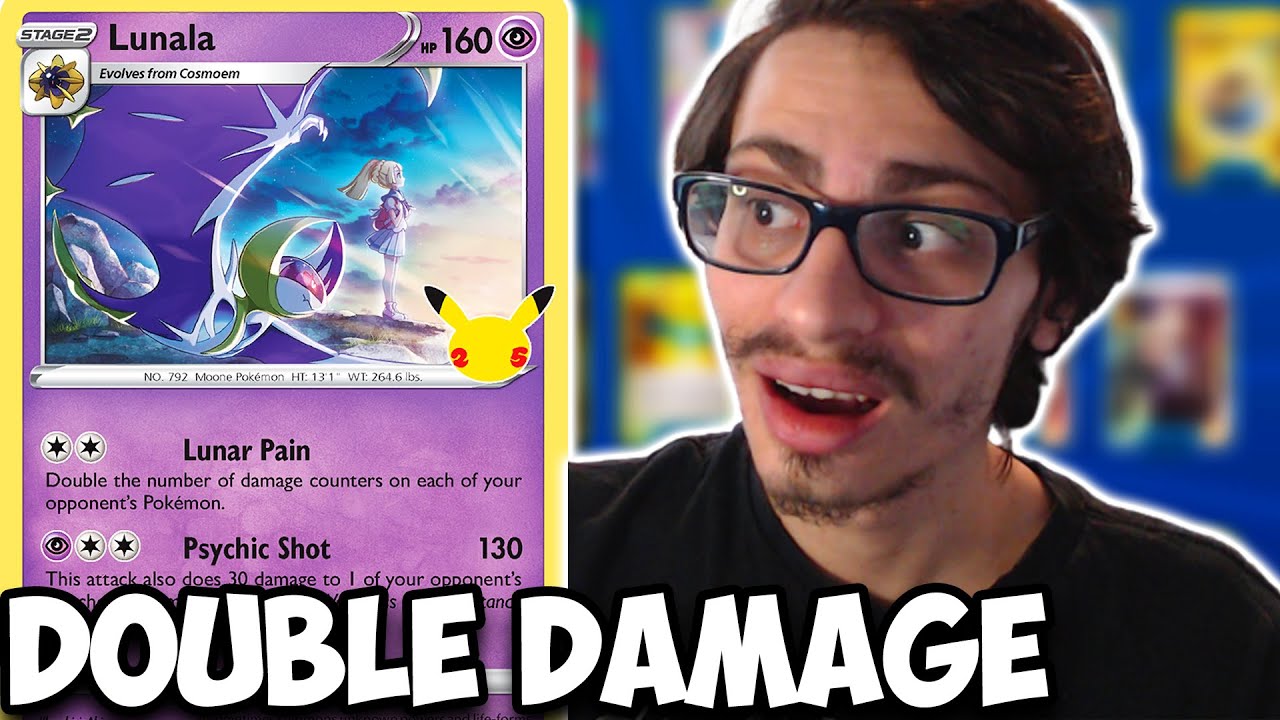 Lunala DOUBLES The Damage Counters In Play! Board Wipes & Spreading! Celebrations PTCGO