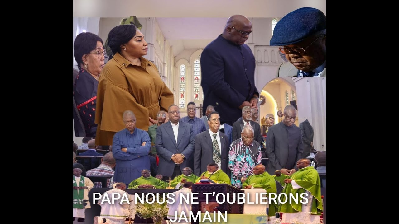 MESSE DE SPHINX DE LIMETE A SAINT ANNE  PAPA ETHIENNE TSHISEKEDI NOUS NE T OUBLIERONS JAMAIN