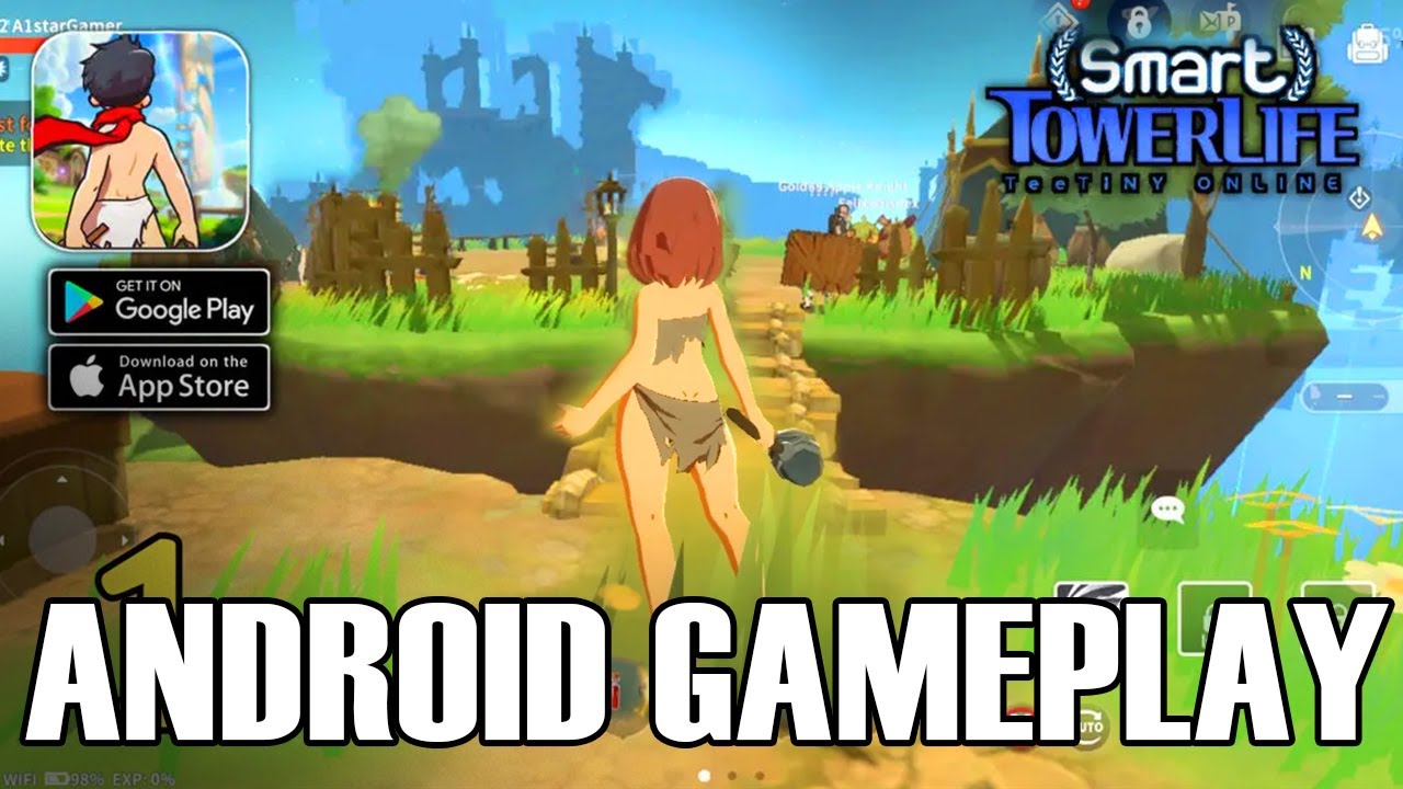 TeeTINY Smart Tower Life Android Gameplay - Low End Device