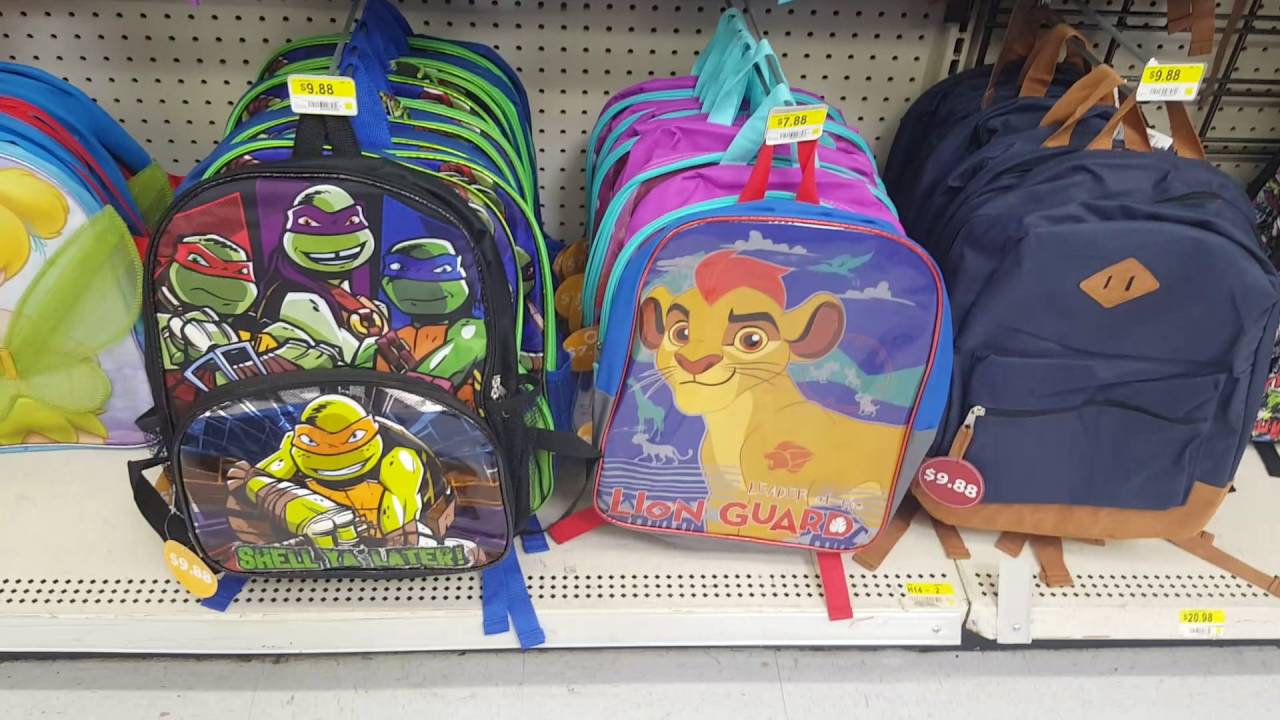 2016 Walmart School Backpacks!