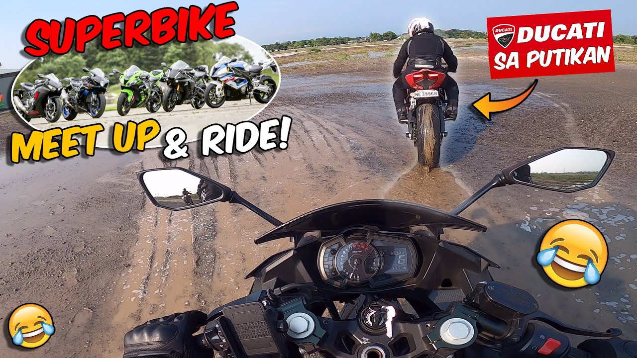 FIRST SUPERBIKE MEET UP and RIDE!! **gone wrong**(NAPUNTA SA PUTIKAN) feat.  @NorrisJohnVlog