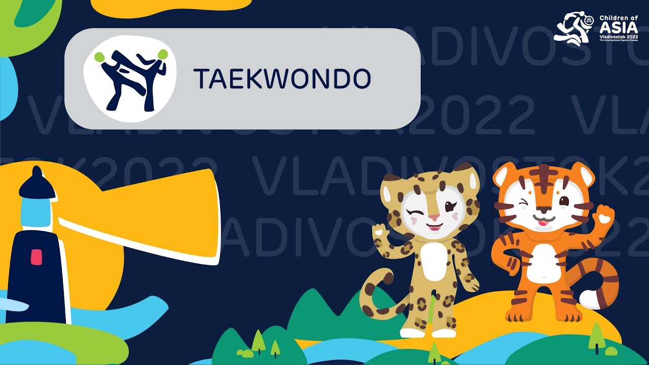 Children of Asia.  Taekwondo (Dojang 1) 31.07.2022