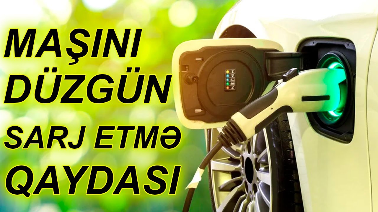 Elektrik və ya Plug in Hybrid avtomobilini ev şəraitində şarj etmək qaydası