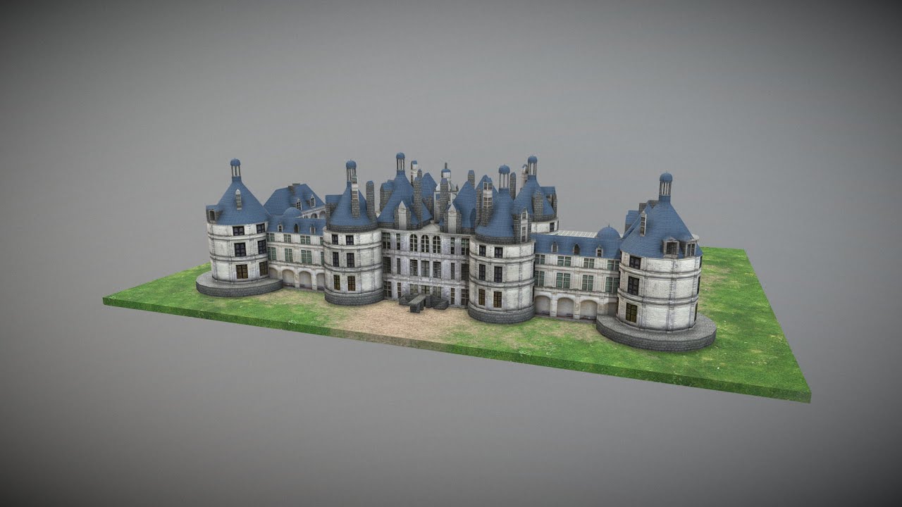 3D Model - Château de Chambord