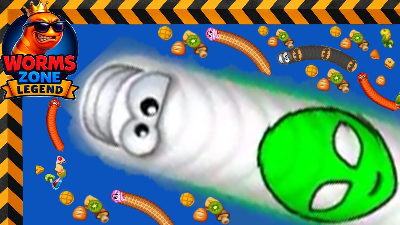 🐍WORMSZONE.IO 🔥Ep3💥The hungriest snake👹Top 1 slither 💯by Wzl_No1 