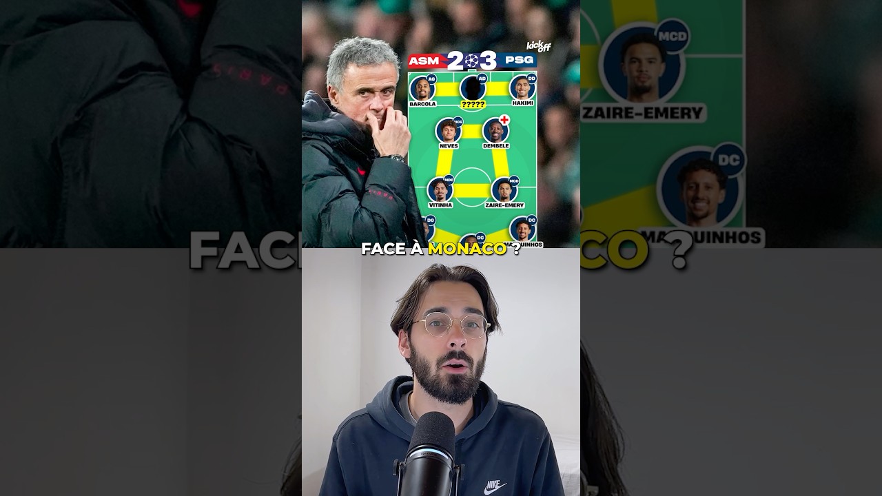 LE PSG EST EN DANGER FACE &Agrave; MONACO ? 🤔 #PSG #monaco  #LDC #football