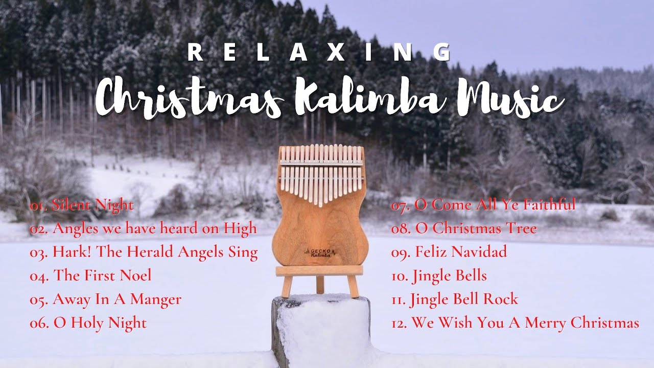 Relaxing Christmas Kalimba Music | Christmas Carol | soft instrumental, for sleeping, study, anxiety
