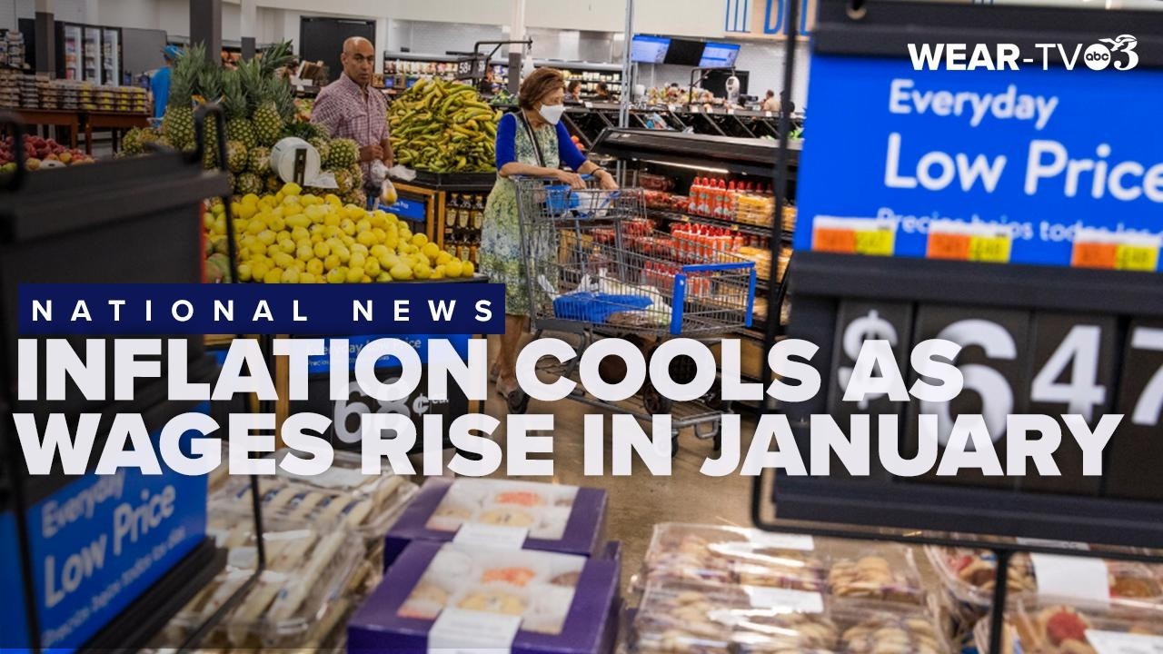 Inflation cools in January as wages rise, boosting Americans’ buying power
