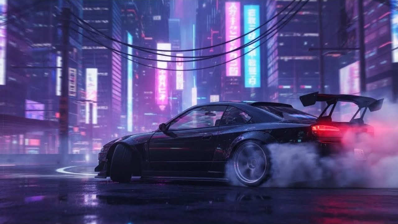Ghostphoria – Dark Night Drive Racing Music for Car Edits & Gaming (AI Music)