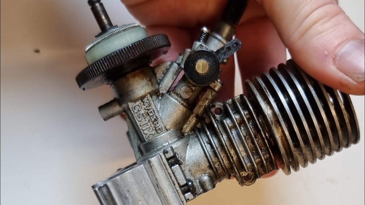 nitro engine jammed pullstart fix