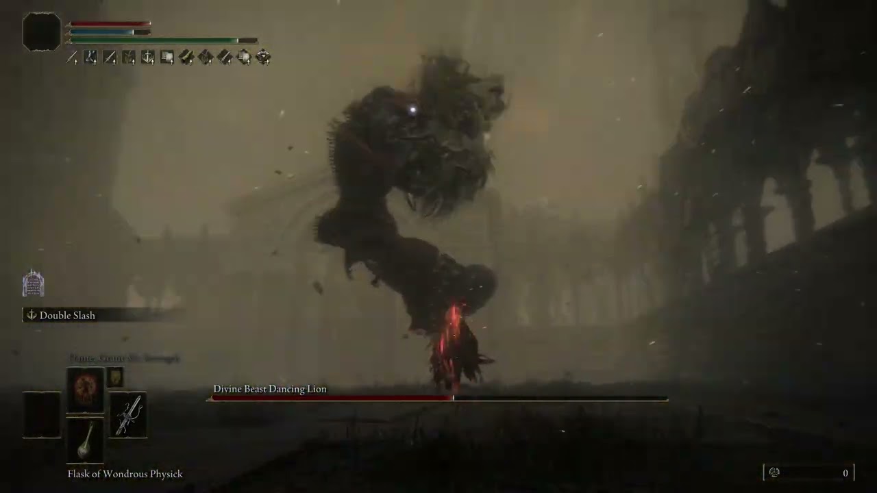 Elden Ring Dancing lion Test Vid(serpentbone Blade)