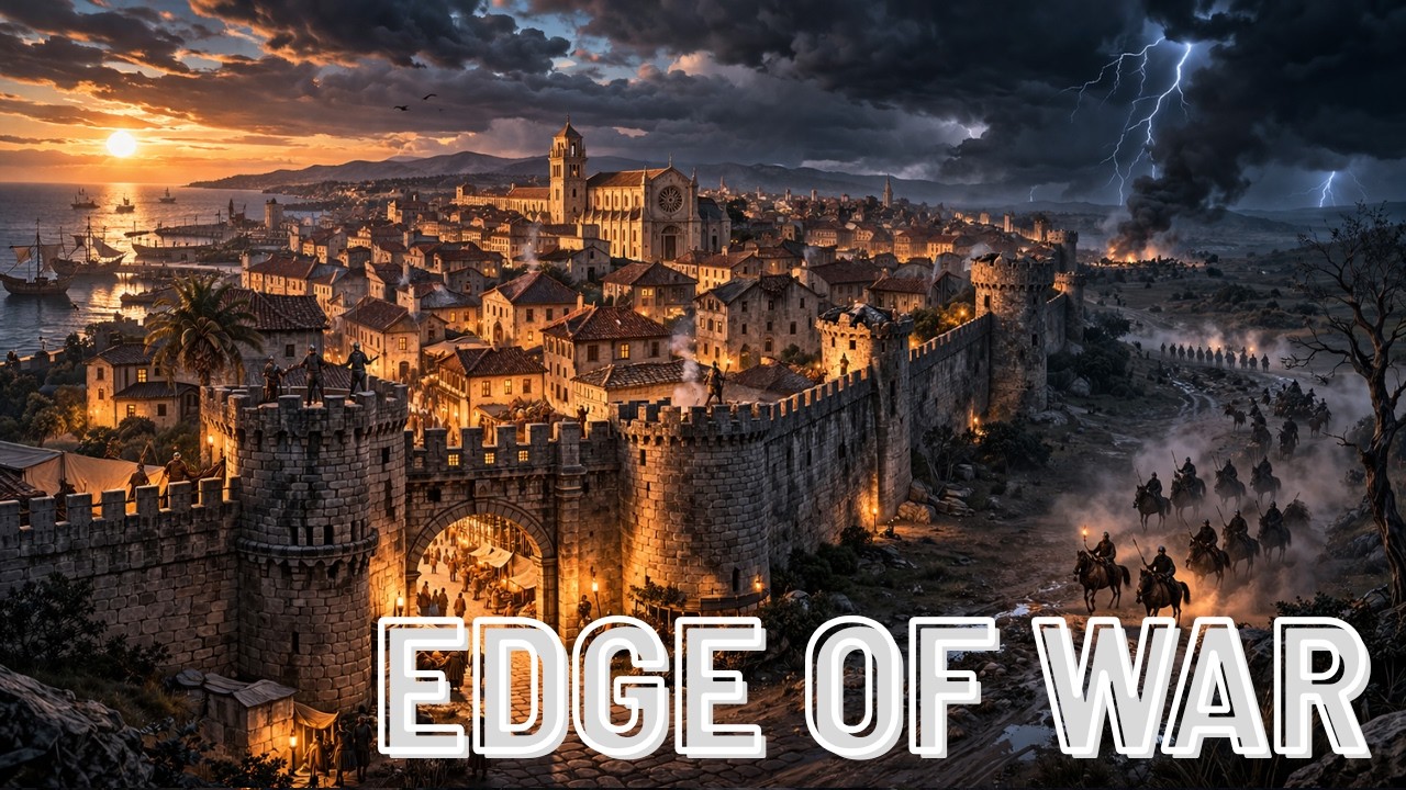Barcelona in 1000 AD: A City on the Edge of War (AI Reconstruction)