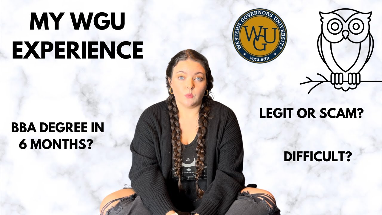 MY HONEST REVIEW OF WESTERN GOVERNORS UNIVERSITY: WGU REVIEW