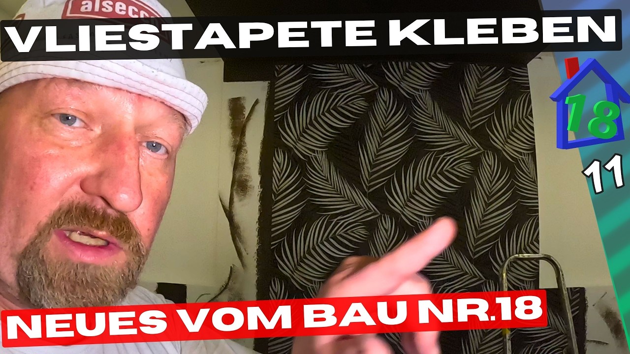 Vlies Tapezieren, Wie mach ich das richtig ? Und mache ich das noch einmal ?  #Mustertapete