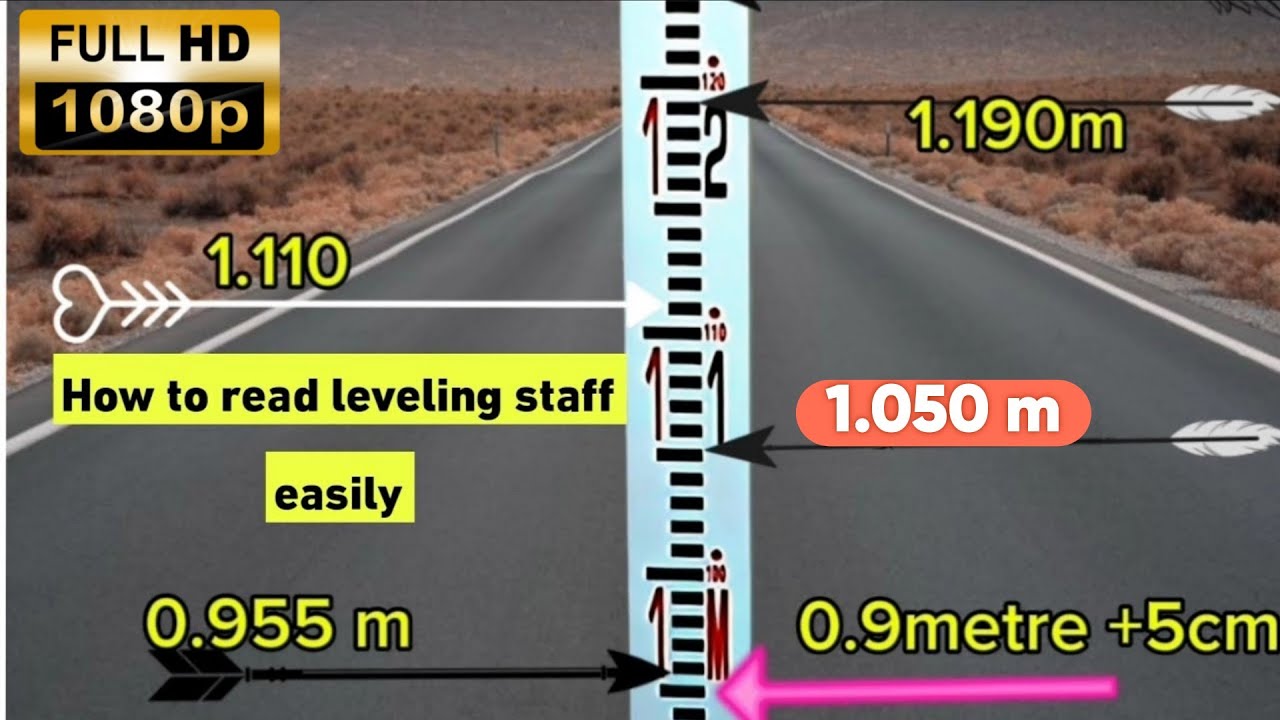 How to read leveling staff malayalam #civilengineering #survey #level 