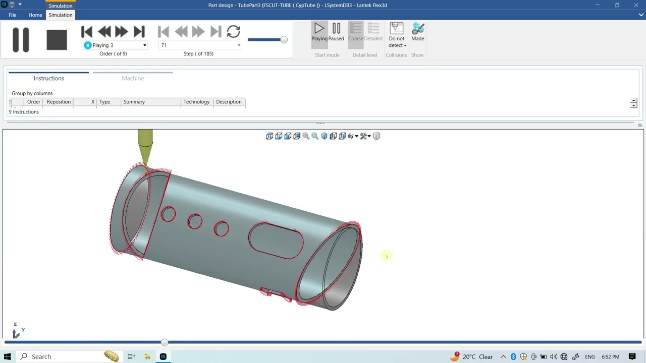 Lantek Flex3D Fscut Tubepro