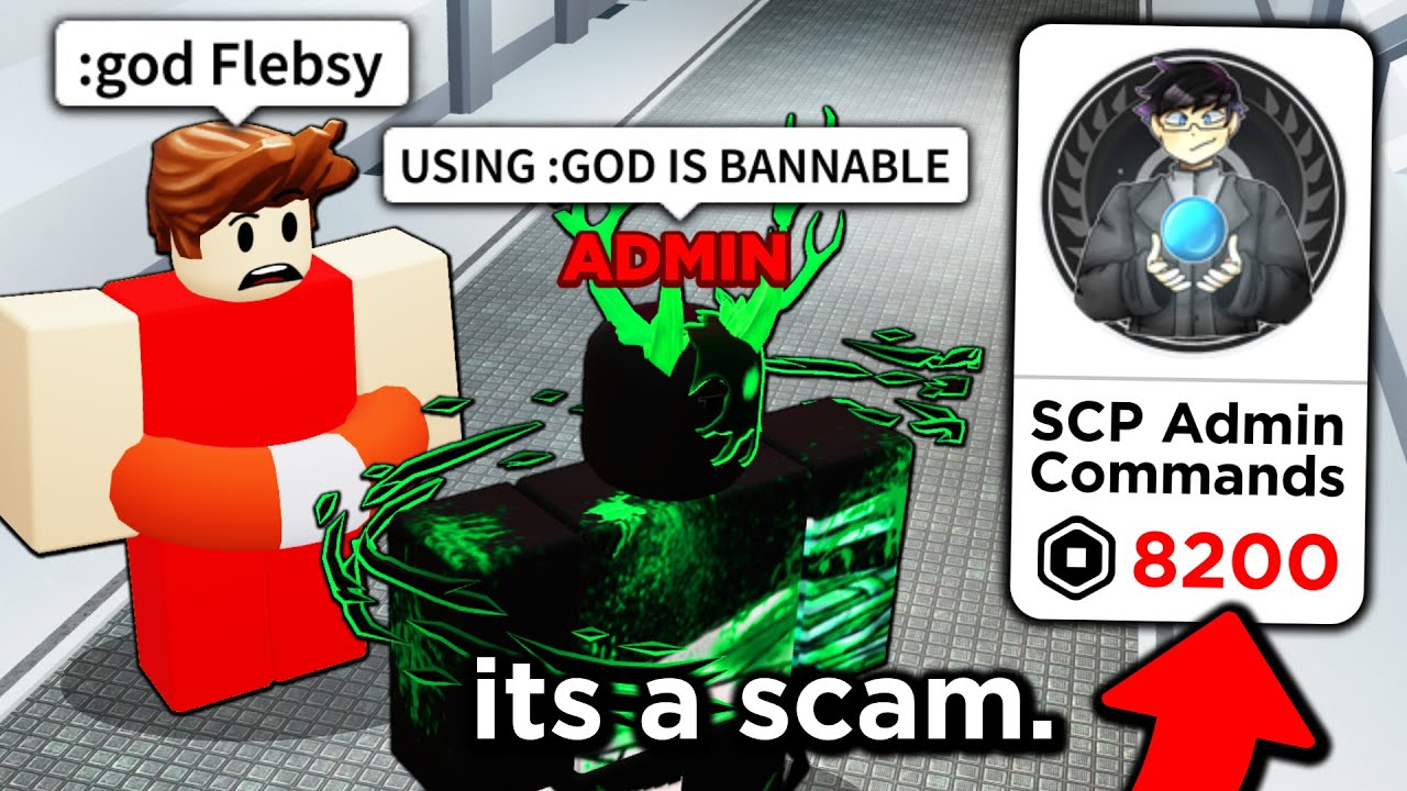 This roblox admin gamepass is a scam..