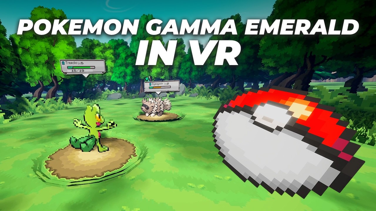 Pokemon Gamma Emerald in VR! (Early Access)
