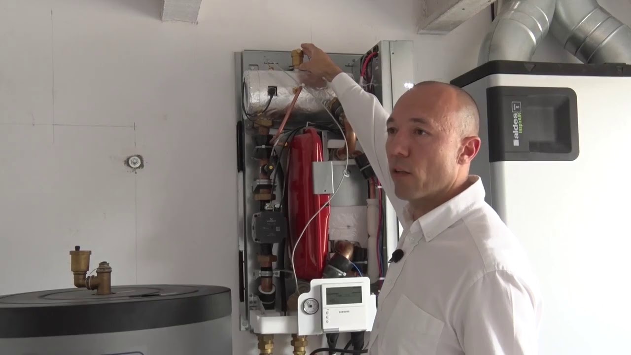 3.- Instalación de aerotermia en vivienda  Elementos interiores youtube com