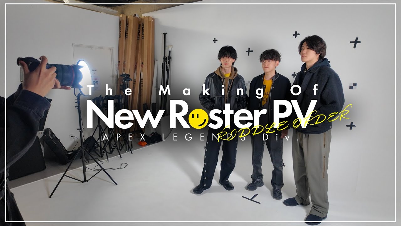 【VLOG】新メンバー加入動画撮影の裏側【RIDDLE ORDER】