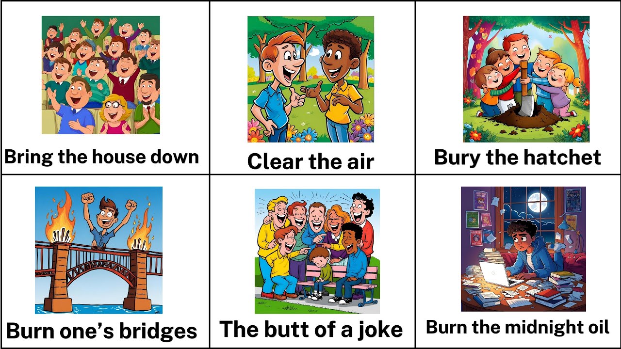 Learn 20+ Useful English Idioms with Meaning and Examples | Improve Your English Vocabulary