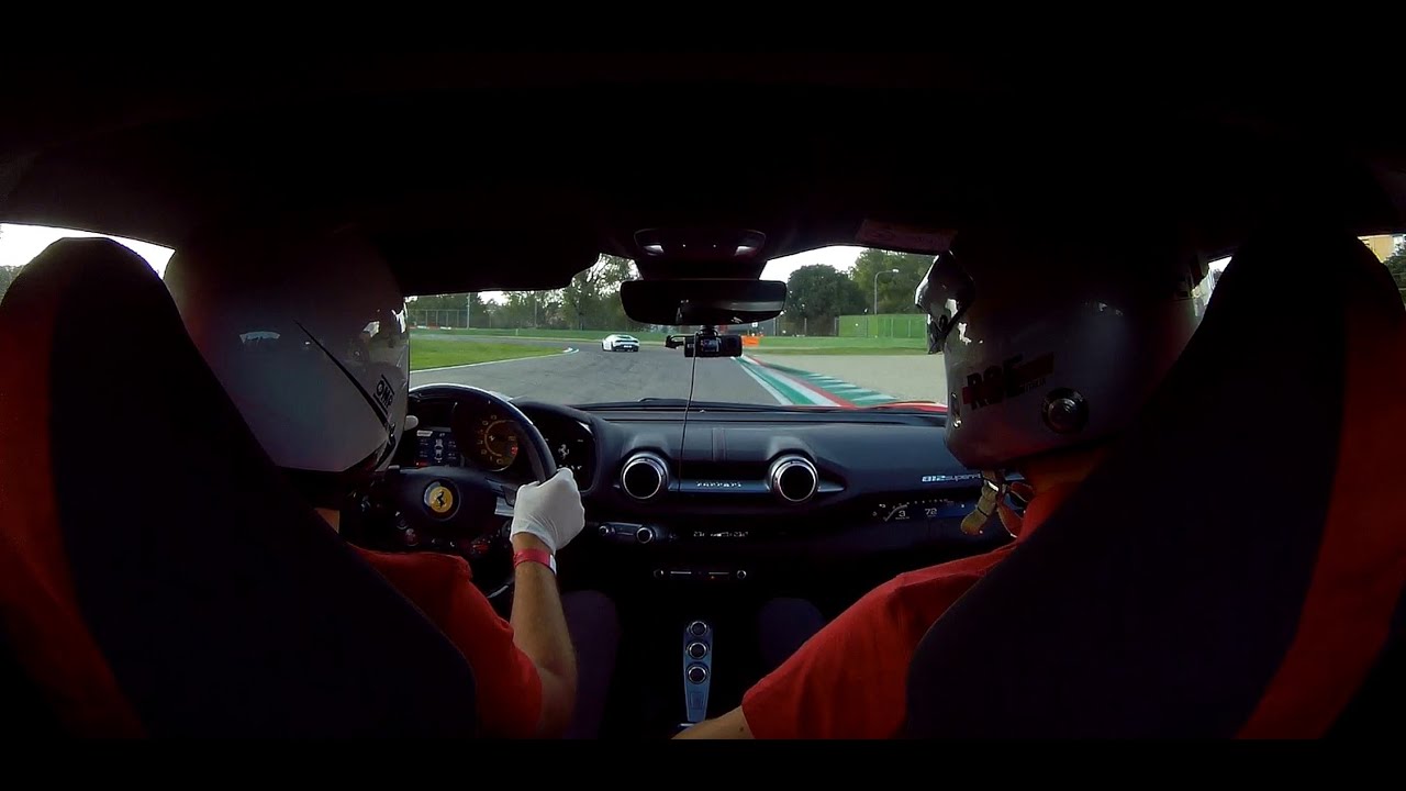 Ferrari 812 Superfast: On Board Camera at Imola with RSE Italia 17/09/2022