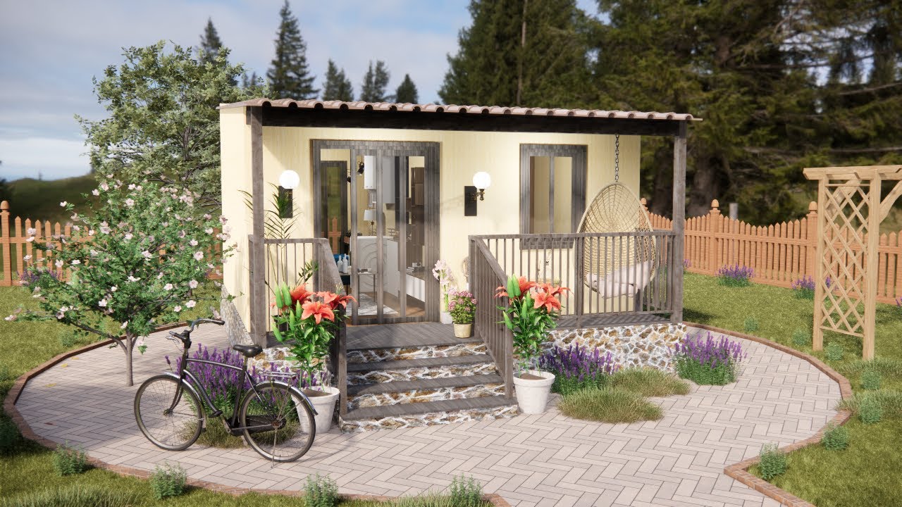 Cozy Small House Design 5x5 Meters (25 SQM)
