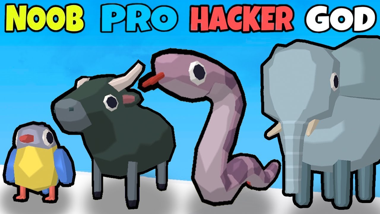 NOOB vs PRO vs HACKER vs GOD in Zookemon New Update Part 2